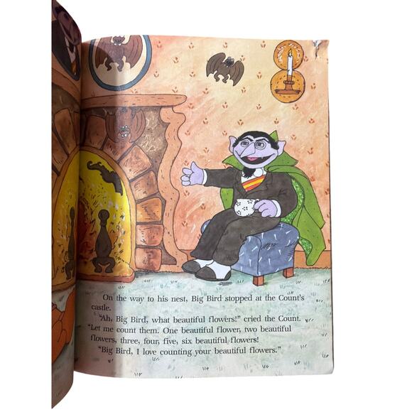 Big Bird Brings Spring to Sesame Street a Little Golden Book Hardcover - Picture 6 of 7